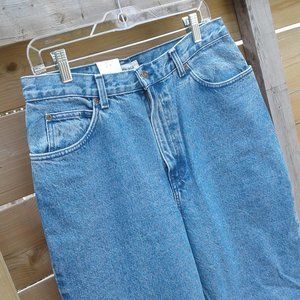 Vintage 90's NWT Jones Wear Sport High Rise Curvy Light Wash Denim